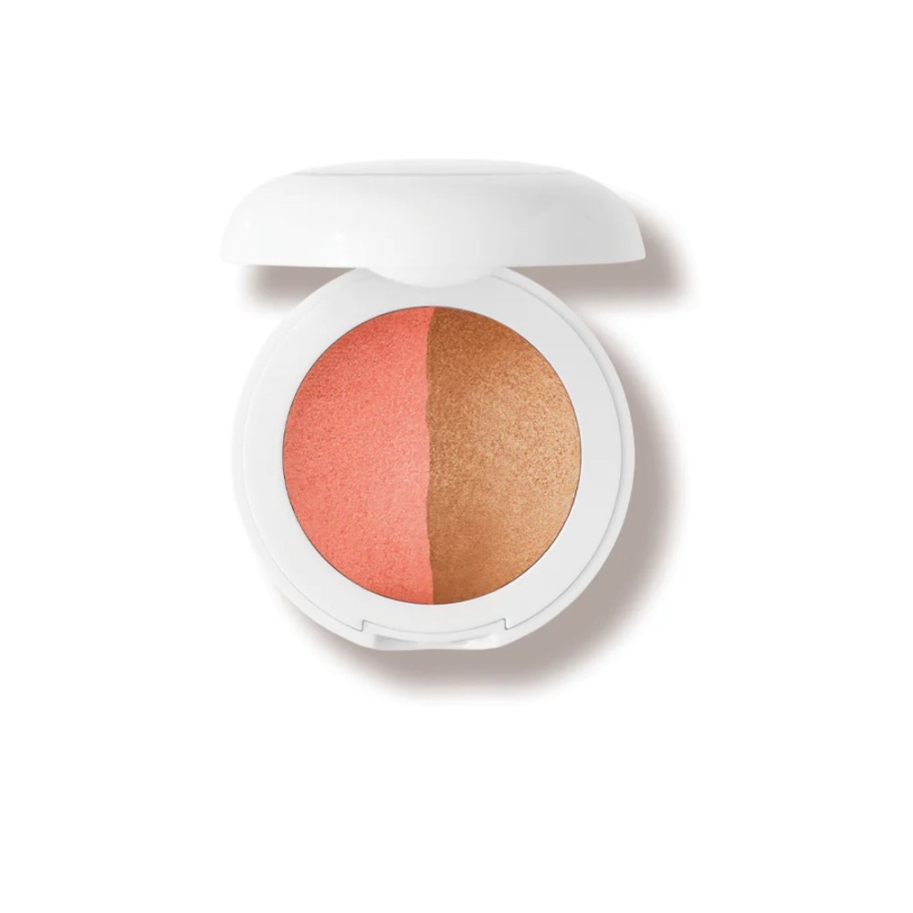 NIB Dibs The Duet Baked Blush 3-in-1 Blush, Highlighter + Topper in Starstruck
